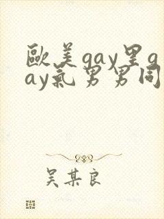 欧美gay里gay气男男同性恋网站