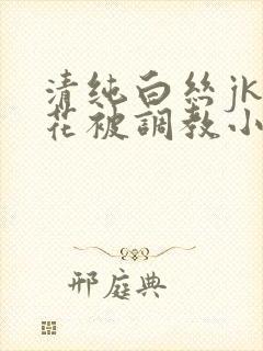 清纯白丝jk校花被调教小说
