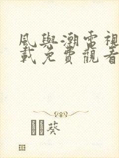 风与潮电视剧下载免费观看全集完整版