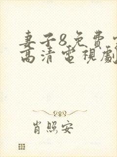 妻子8免费完整高清电视剧看
