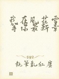 我在风花雪月里等你最新章节新