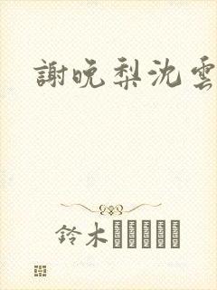 谢晚梨沈云迟