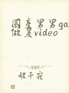 国产男男gay做爰video