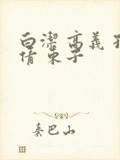 白洁 高义 孙倩 东子