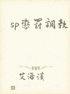 sp惩罚调教文