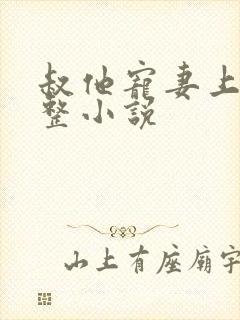 叔他宠妻上瘾完整小说