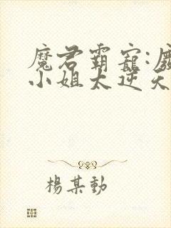 魔君霸宠:废柴小姐太逆天 小说