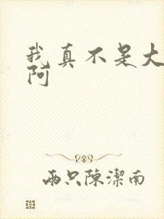 我真不是大反派阿