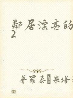 邻居漂亮的妻子2封面