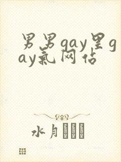 男男gay里gay气网站