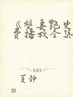 《双妻艳史》免费播放全集