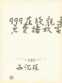 999在线观看免费播放电视剧的注意事封面