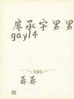 廖承宇男男做爰gay14