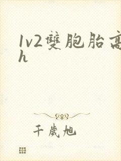 1v2双胞胎高h封面