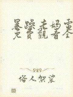 暴躁老妈电视剧免费观看全集