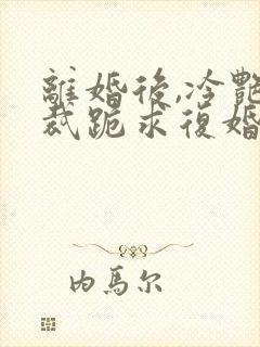 离婚后,冷艳总裁跪求复婚无删减全本阅读封面