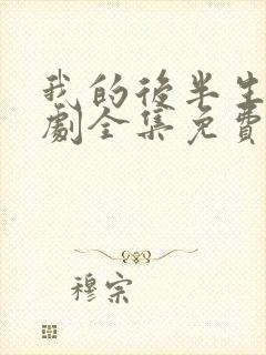 我的后半生电视剧全集免费播放封面