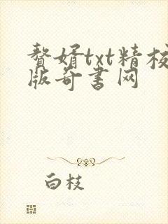 赘婿txt精校版奇书网