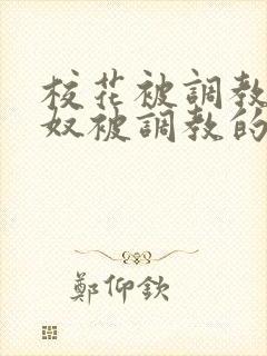 校花被调教成贱奴被调教的小说