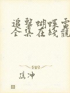 追击蝴蝶电视剧全集在线观看免费高清