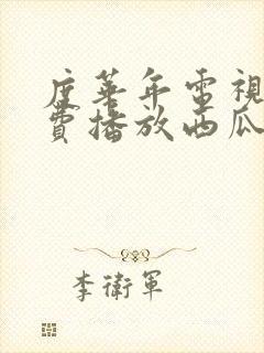 度华年电视剧免费播放西瓜网