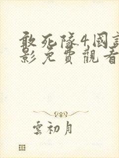 敢死队4国语电影免费观看完整版