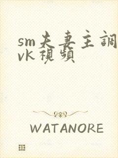 sm夫妻主调教vk视频
