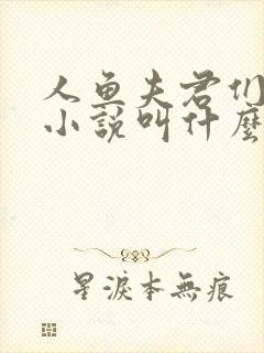 人鱼夫君们原著小说叫什么名字