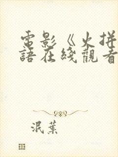 电影《火拼》国语在线观看高清