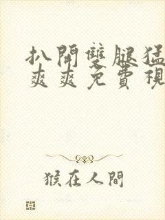 扒开双腿猛进入爽爽免费视频