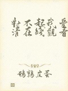 对不起我爱你高清在线观看
