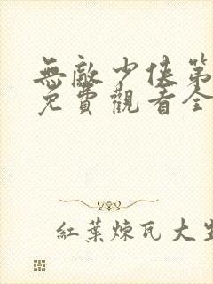 无敌少侠第二季免费观看全集
