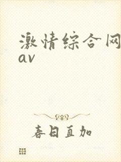 激情综合网亚洲av封面