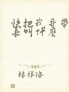快把我哥带走班长叫什么