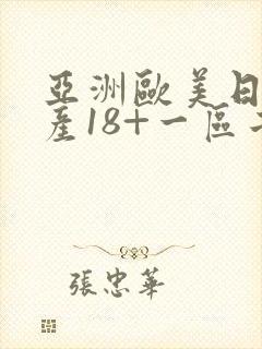 亚洲欧美日韩国产18+一区二区封面