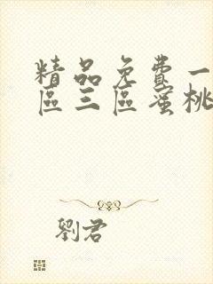 精品免费一区二区三区蜜桃av