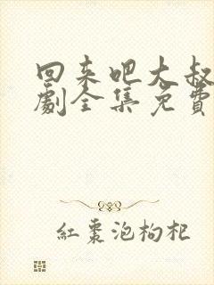 回来吧大叔电视剧全集免费观看高清