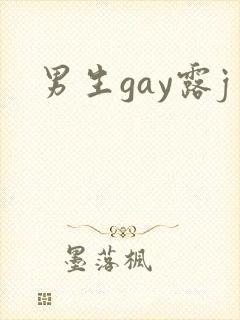 男生gay露j