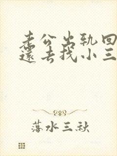 老公出轨回归后还去找小三怎么办