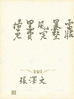 扫黑风暴电视剧免费完整版2021