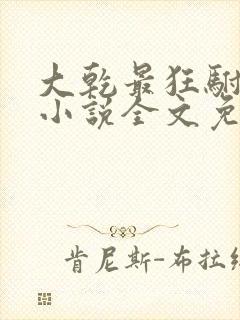 大乾最狂驸马爷小说全文免费阅读