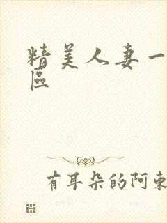 精美人妻一区二区