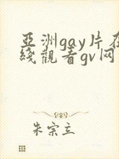 亚洲gay片在线观看gv网站