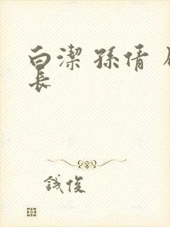 白洁 孙倩 局长