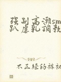 强制高潮sm跪趴虐乳调教文