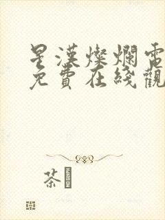 星汉灿烂电视剧免费在线观看