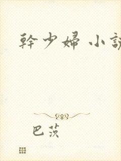 干少妇 小说封面