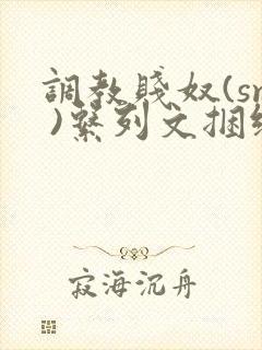 调教贱奴(sm )系列文捆绑封面