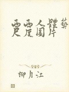 西西人体艺术大尺度图片封面