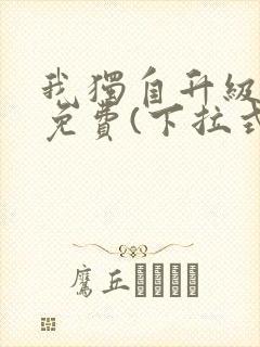 我独自升级漫画免费(下拉式)在线